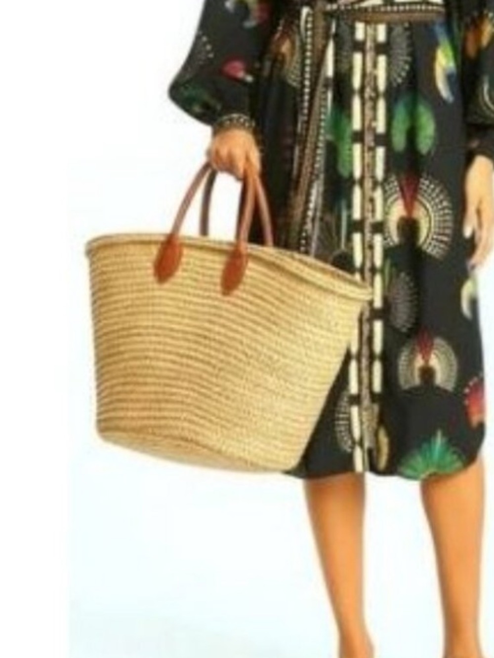 New leather stylish summer tote